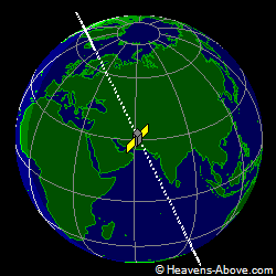 View from above satellite
