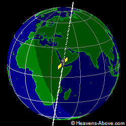 View from above satellite