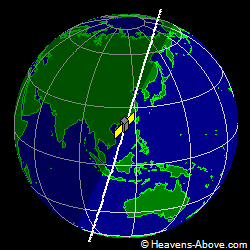 View from above satellite