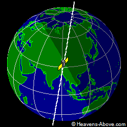View from above satellite