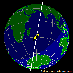View from above satellite