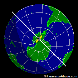View from above satellite