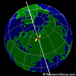 View from above satellite