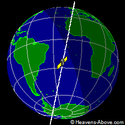 View from above satellite