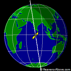 View from above satellite