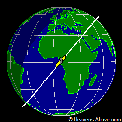 View from above satellite