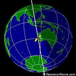 View from above satellite