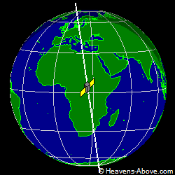 View from above satellite