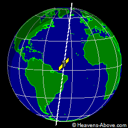 View from above satellite