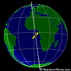 View from above satellite