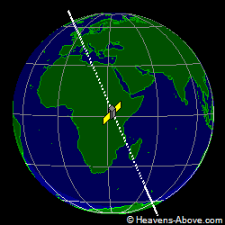 View from above satellite