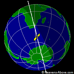 View from above satellite