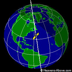 View from above satellite