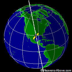 View from above satellite