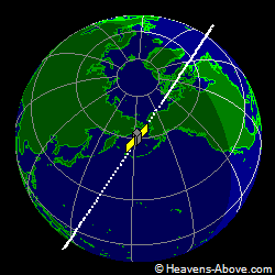 View from above satellite