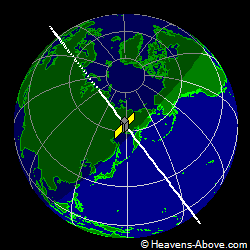 View from above satellite