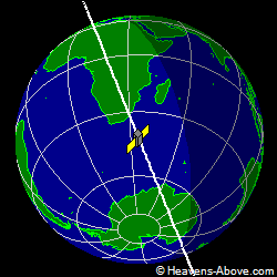 View from above satellite