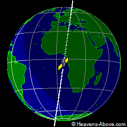 View from above satellite