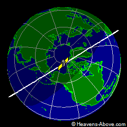 View from above satellite