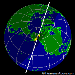 View from above satellite