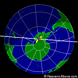 View from above satellite