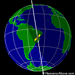 View from above satellite