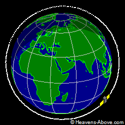 View from orbit pole