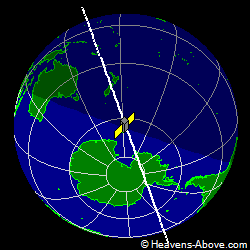 View from above satellite