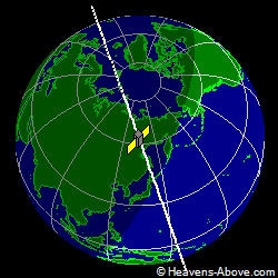 View from above satellite