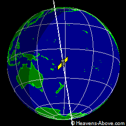 View from above satellite