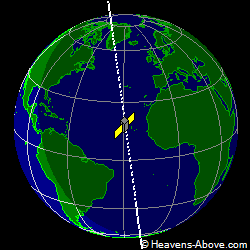 View from above satellite