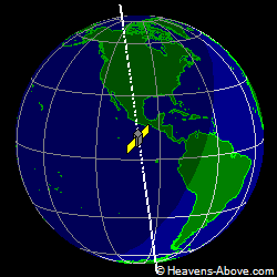 View from above satellite