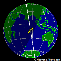 View from above satellite