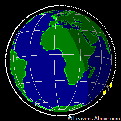 View from orbit pole