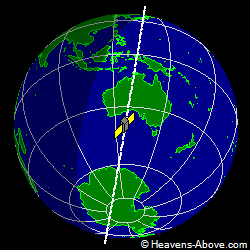 View from above satellite
