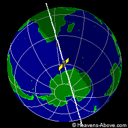 View from above satellite