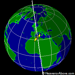 View from above satellite