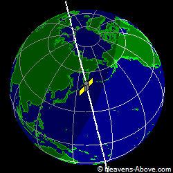 View from above satellite