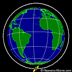 View from orbit pole