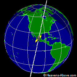 View from above satellite