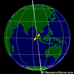 View from above satellite