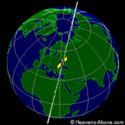 View from above satellite