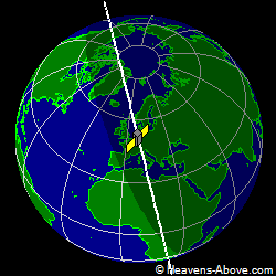 View from above satellite