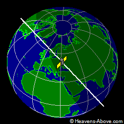 View from above satellite