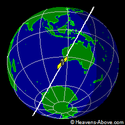 View from above satellite