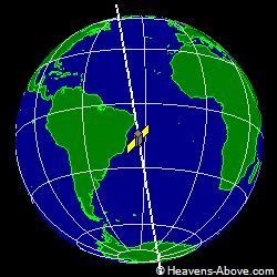 View from above satellite