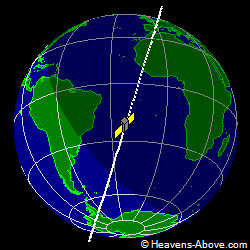 View from above satellite