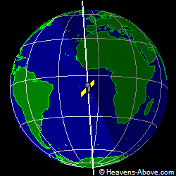 View from above satellite