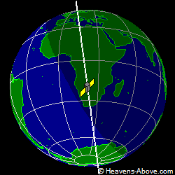 View from above satellite