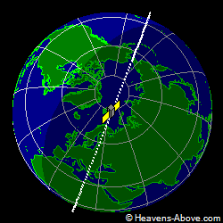 View from above satellite